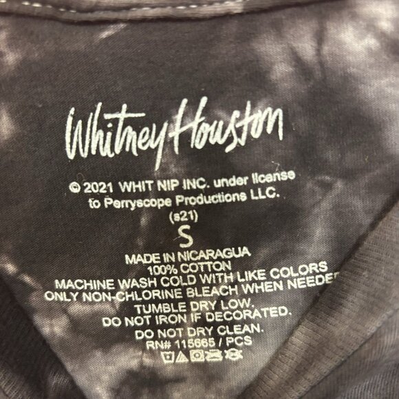 Whitney Houston Self-Titled Album Cover tie dye Tee size small - Picture 4 of 4